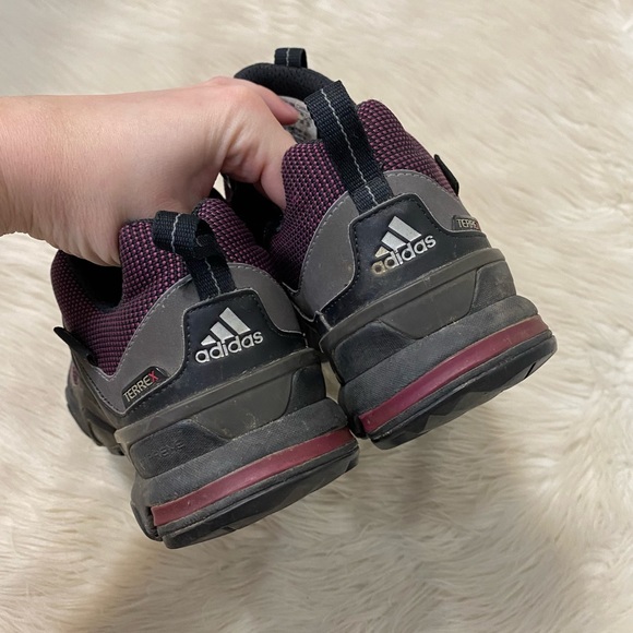 ADIDAS Mens Terrex Fast X FM Purple Low Cut Hiking Shoes (womens 8) - Picture 7 of 10
